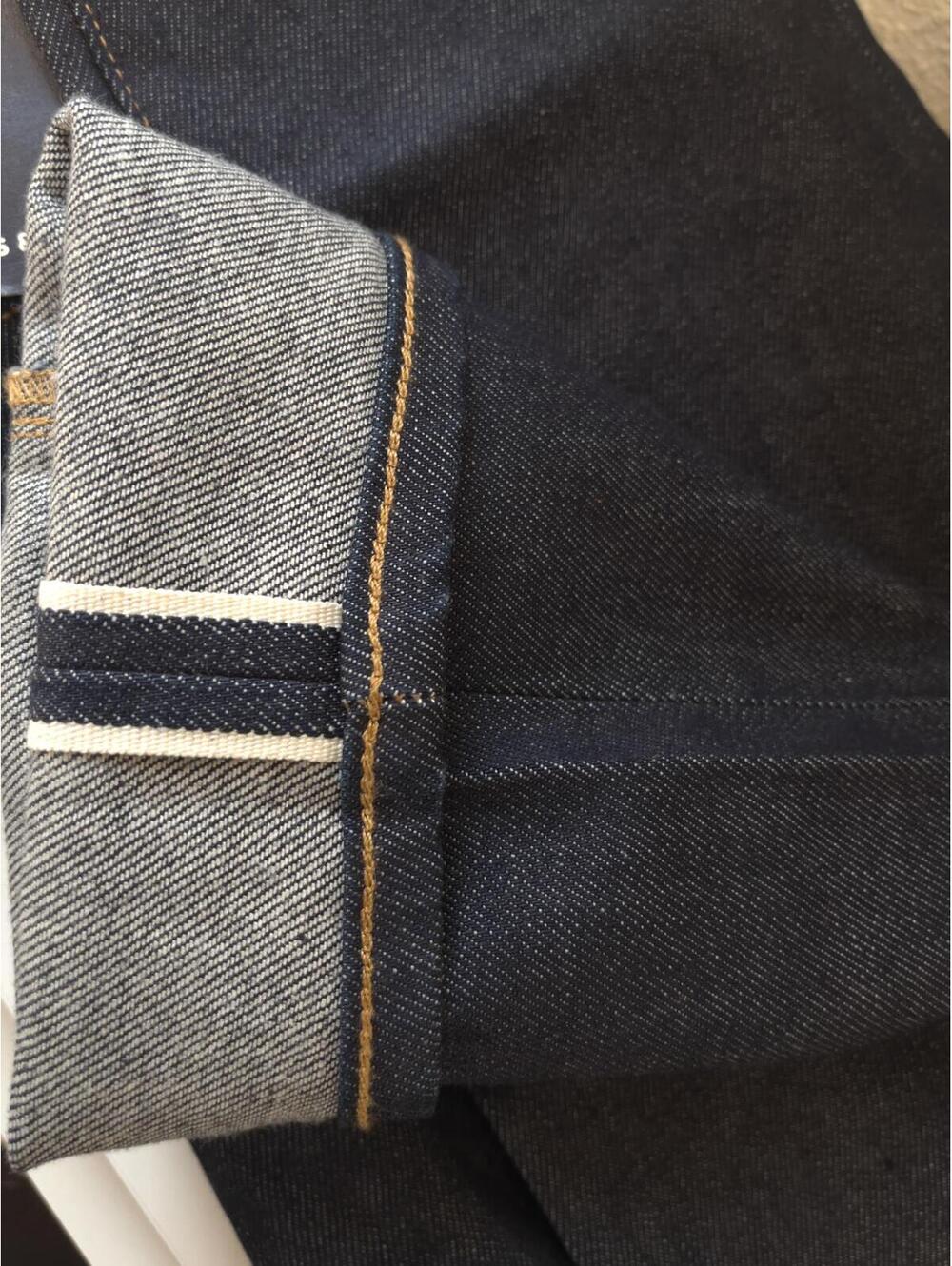 Levi's Japanese Selvedge High Rise Slim Jeans 27x31 NWT $248 - Picture 8 of 8